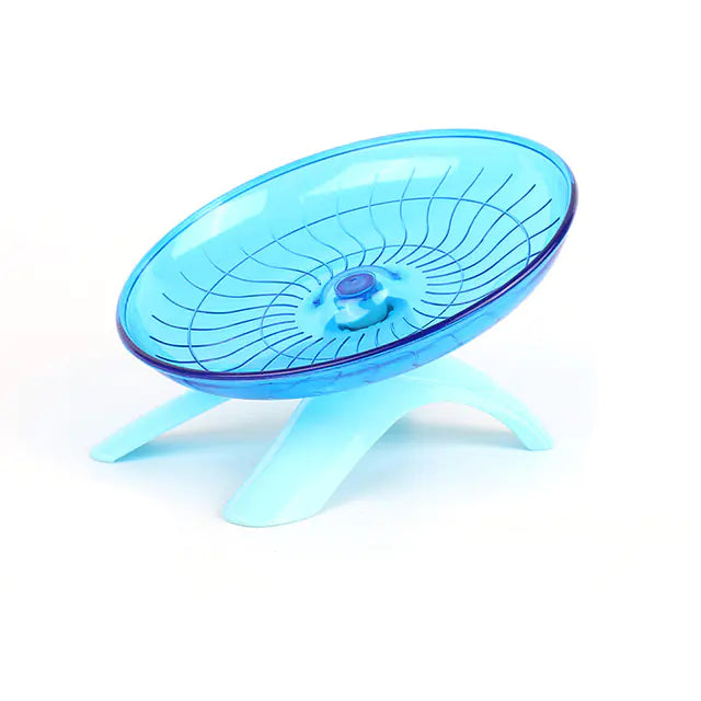 Silent Steel Axle Flying Saucer Running Wheel for Hamsters