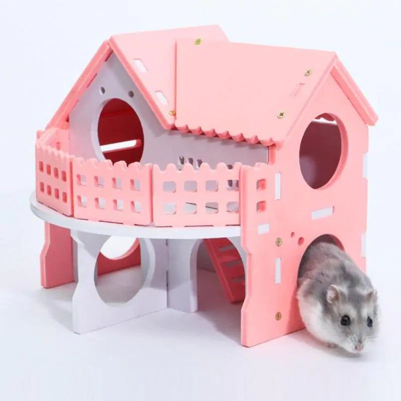 Mini Animal Pet House for Hamsters, Rabbits & Hedgehogs