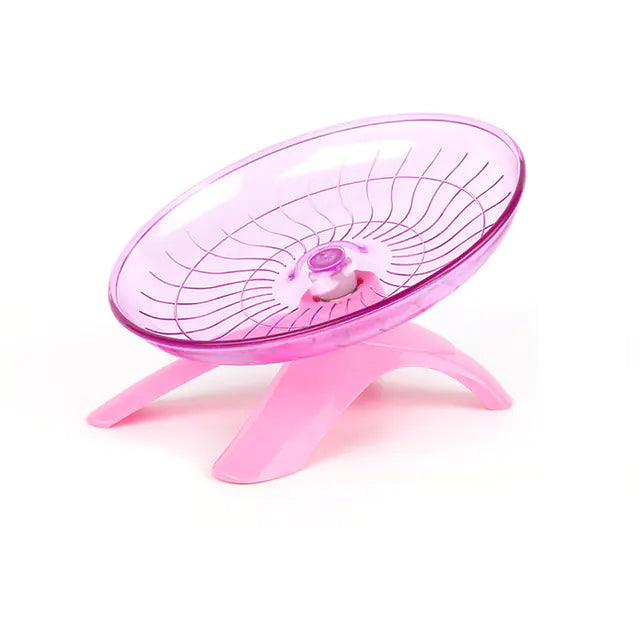 Silent Steel Axle Flying Saucer Running Wheel for Hamsters
